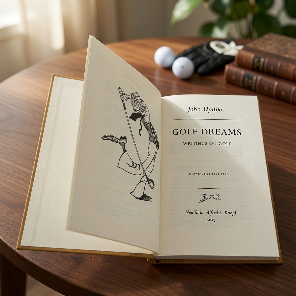 Golf Dreams John Updike Writings on Golf 1997 Knopf 1st Ed Excellent